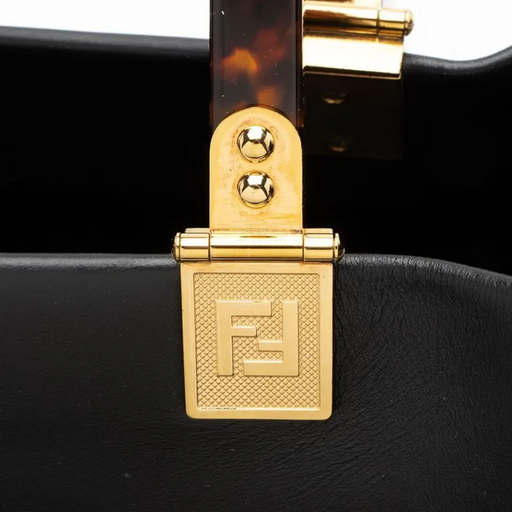 Fendi Leather Sunshine Medium Shopper Tote - Picture 9 of 13